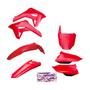 Imagem de Kit de plastico amx crf250 f 21 com number frontal