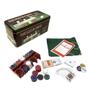 Imagem de Kit de Poker com 200 Fichas Texas Hold'em