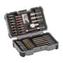 Imagem de Kit de Pontas Bits e Soquetes Extra Hard com 43 Peças - Bosch 2607017164