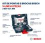 Imagem de Kit de pontas e brocas mala v-line com 41 unidades (2607017396000) - bosch
