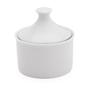 Imagem de Kit de porcelana: açucareiro 250 ml e manteigueira com tampa