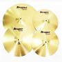 Imagem de Kit De Pratos Para Bateria Dreamer Brass 14/16/20 + Bag