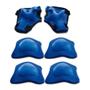 Imagem de Kit De Proteção Chamas Azul Com Capacete - Zippy Toys