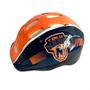 Imagem de Kit de Proteção Nerf Capacete Joelheira Cotoveleira Infantil Diversão Esportes Azul Laranja +6 anos Multikids - BR1440