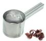Imagem de Kit De Raspadores De Chocolate Redondo + Meia-lua Em Inox