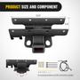 Imagem de Kit de receptor de engate de trailer Nilight JK-61A para Jeep Wrangler JK 2007-2018