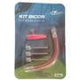 Imagem de Kit De Reparo 10 Peças Para Bicicleta e Kit Bicos de Metal