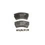 Imagem de Kit de Revestimento de Freio Rapco RA066 10600 4K - Conjunto de 4 Pastilhas Brake Lining Kit Pack 11200