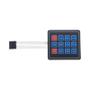 Imagem de Kit de Teclado de Membrana 4x4 para Arduino - Ideal para Projetos DIY de Carros Inteligentes