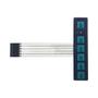 Imagem de Kit de Teclado de Membrana 4x4 para Arduino - Ideal para Projetos DIY de Carros Inteligentes