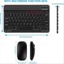Imagem de Kit de Teclado e Mouse Sem Fio Bluetooth