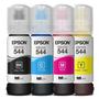 Imagem de Kit De Tintas Para Refil De Impressora 544 Colorido Com 4 Cores