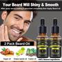 Imagem de Kit de tratamento de barba ZenNutt com 2 óleos de barba, escova, sérum e lavagem