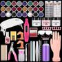 Imagem de Kit de Unhas Acrílicas Deciniee com 88 Peças - Para Prática
