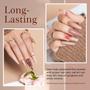 Imagem de Kit de Unhas Dip Powder AZUREBEAUTY - 4 Cores e Acessórios