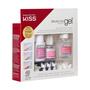 Imagem de Kit de unhas KISS Brush-On Gel com 48 pontas, cola, ativador e muito mais