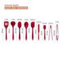 Imagem de Kit De Utensílios De Cozinha Com Cesto 10 Peças Vm - Oikos U