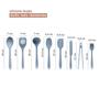 Imagem de Kit de Utensílios de Cozinha Completo com 16 peças - Oikos