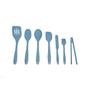 Imagem de Kit de Utensílios de Silicone com 7 Peças Azul - Oikos