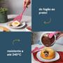 Imagem de Kit De Utensílios De Silicone Com 7 Peças Rosa - Oikos