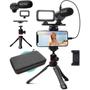Imagem de Kit de Vlog Movo iVlogger para iPhone - com Tripé, Luz e Microfone