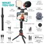 Imagem de Kit de Vlog Movo iVlogger-Pro para iPhone e Android - Com Acessórios