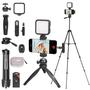 Imagem de Kit de vlog USKEYVISION VLOG K5 com microfone de lapela sem fio