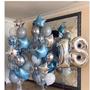 Imagem de Kit Decoração Aniversário Balões Confete  Bexigas 55 Itens