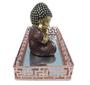 Imagem de Kit Decoração Buda da Sabedoria Buda Repousando Com Bandeja
