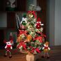 Imagem de Kit Decoração De Natal 03 Enfeites Bonecos Papai Noel
