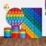 Imagem de Kit Decoração Festas - Painel Redondo + Retangular + Capas