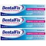 Imagem de Kit DentalFix Creme Fixador Sem Sabor Com 3 Un De 40g Cada