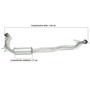 Imagem de Kit Descarga Traseiro + Intermediario Honda Fit 1.4 / 1.5