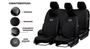 Imagem de Kit Design Elegante Couro Honda City 2016-2019 + Volante + Chaveiro