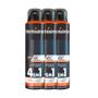 Imagem de Kit Desodorante Aerosol Antitranspirante Herbíssimo Dark Silver 150Ml com 3 Unidades