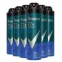 Imagem de Kit Desodorante Aerosol Rexona Active Dry/Azul 150ml - 6 Unidades