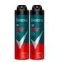 Imagem de Kit Desodorante Aerosol Rexona Men Antibacterial 150ml - 2 unidades