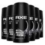 Imagem de Kit Desodorante Antitranspirante Aerosol Axe Black 90g - 6 unidades