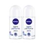 Imagem de Kit Desodorante Roll On Nivea Sensitive Sem Perfume 50ml - 2 Unidades