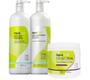 Imagem de Kit Deva Curl No Poo 1L + One Condition 1L + Styling Cream 500g + BRINDE