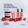 Imagem de Kit Dia a Dia Morango Esfo 300ml + Body 190ml + Hidra 190ml + Sabo 190ml + Sais 280ml