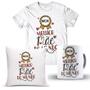 Imagem de Kit Dia Das Mães Camiseta Almofada e Caneca Personalizada Com Frase