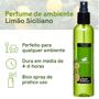 Imagem de Kit Difusor Perfume Ambientes Odorizador AntiBac Tecidos Limão Siciliano Amazônia