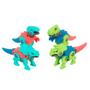 Imagem de Kit Dinos Monta e Desmonta 4 Peças Didático Colorido JR Toys