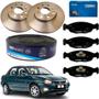 Imagem de Kit Disco E Pastilha Freio Chevrolet Corsa Sw 1.0 16v 1995 1996 1997 1998 1999 2000 2001 2002 2003