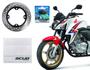 Imagem de Kit Disco Freio Scud + Pastilha Cobreq Traseira Cb 300 Sem Abs Ano 2009 Até 2015