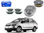 Imagem de Kit disco pastilha freio dianteiro cobreq fremax original volkswagen spacefox 1.6 2006 a 2010