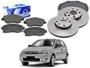 Imagem de Kit disco pastilha freio dianteiro fremax chevrolet corsa novo 1.0 2002 a 2010