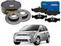 Imagem de Kit disco pastilha freio dianteiro fremax cobreq original ford fiesta 1.0 2003 a 2006