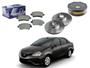 Imagem de Kit disco pastilha freio dianteiro jurid fremax original toyota etios sedan 1.5 2017 a 2019